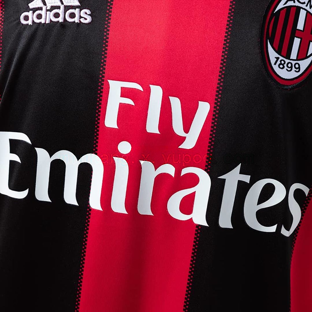 AC Milan 10_11 Home Long Sleeve Retro Jersey S-XXL 6