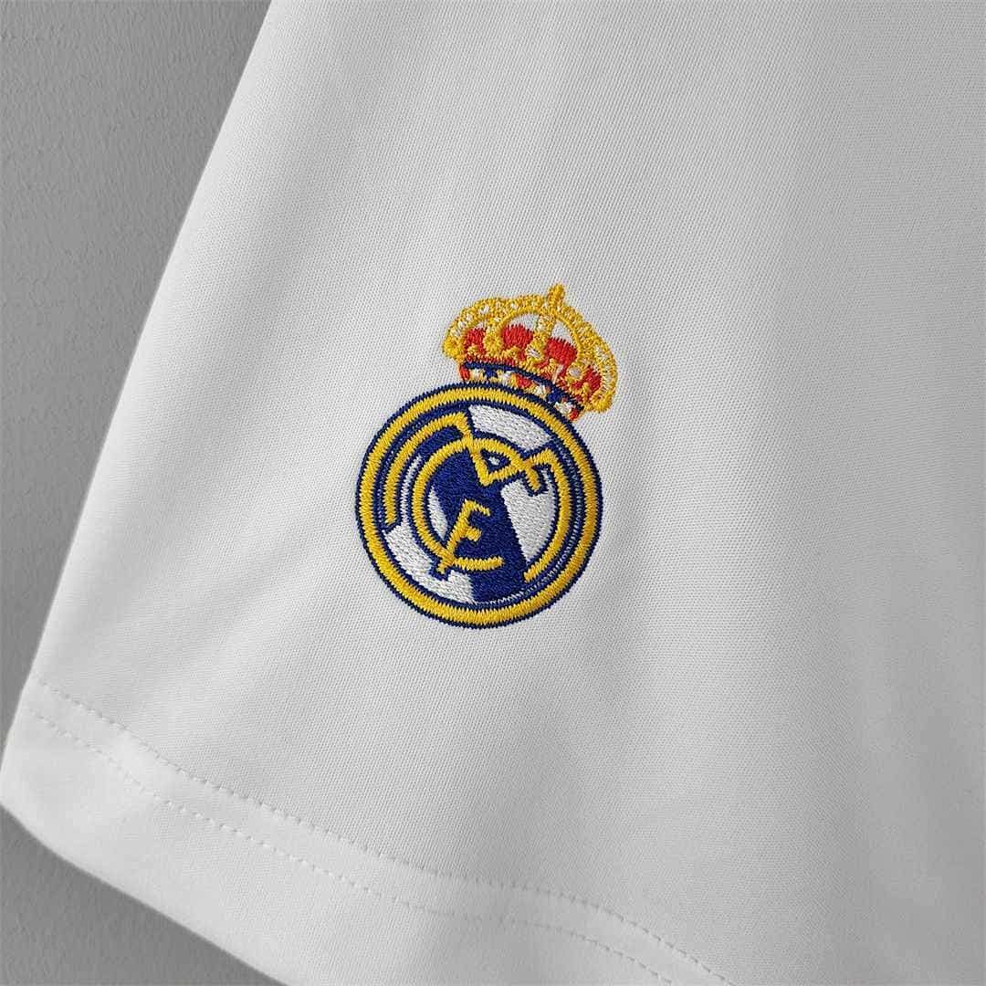 22-23 Real Madrid home Shorts 4
