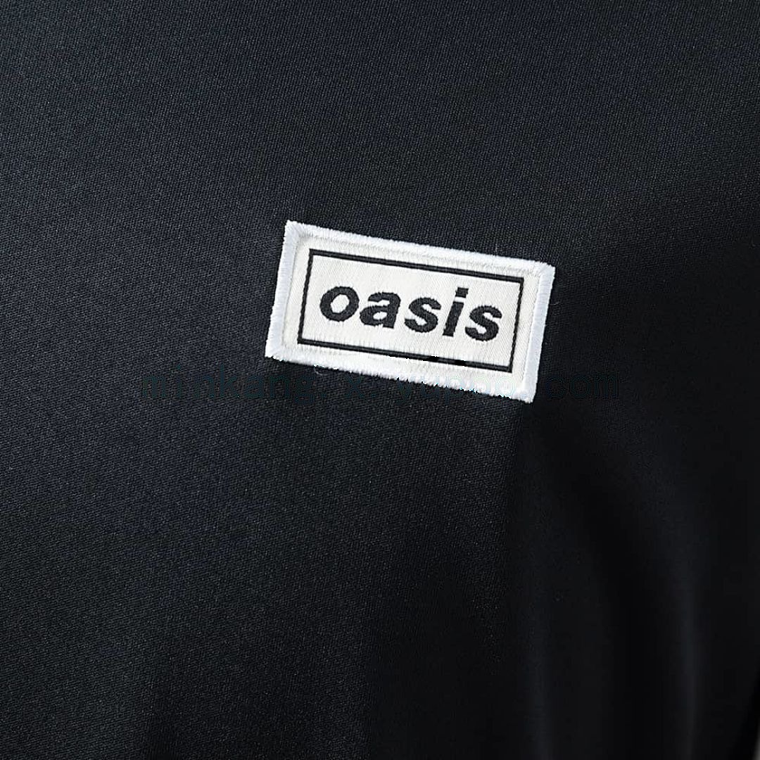 Oasis Live '25 Originals 3-Stripes Football Shirt Black S-4XL 4