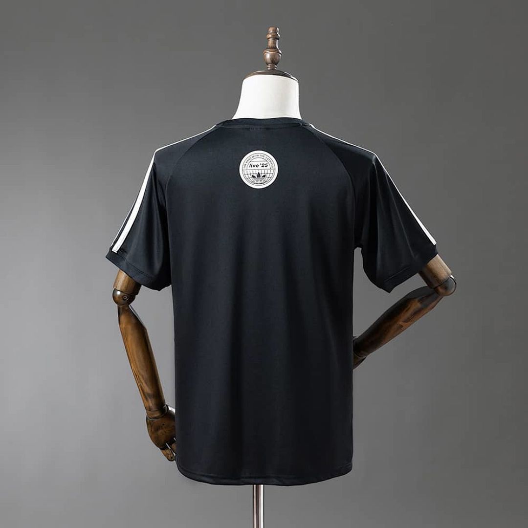 Oasis Live '25 Originals 3-Stripes Football Shirt Black S-4XL 6