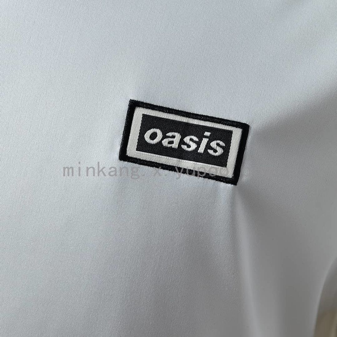 Oasis Live '25 Originals 3-Stripes Football Shirt White S-4XL 4
