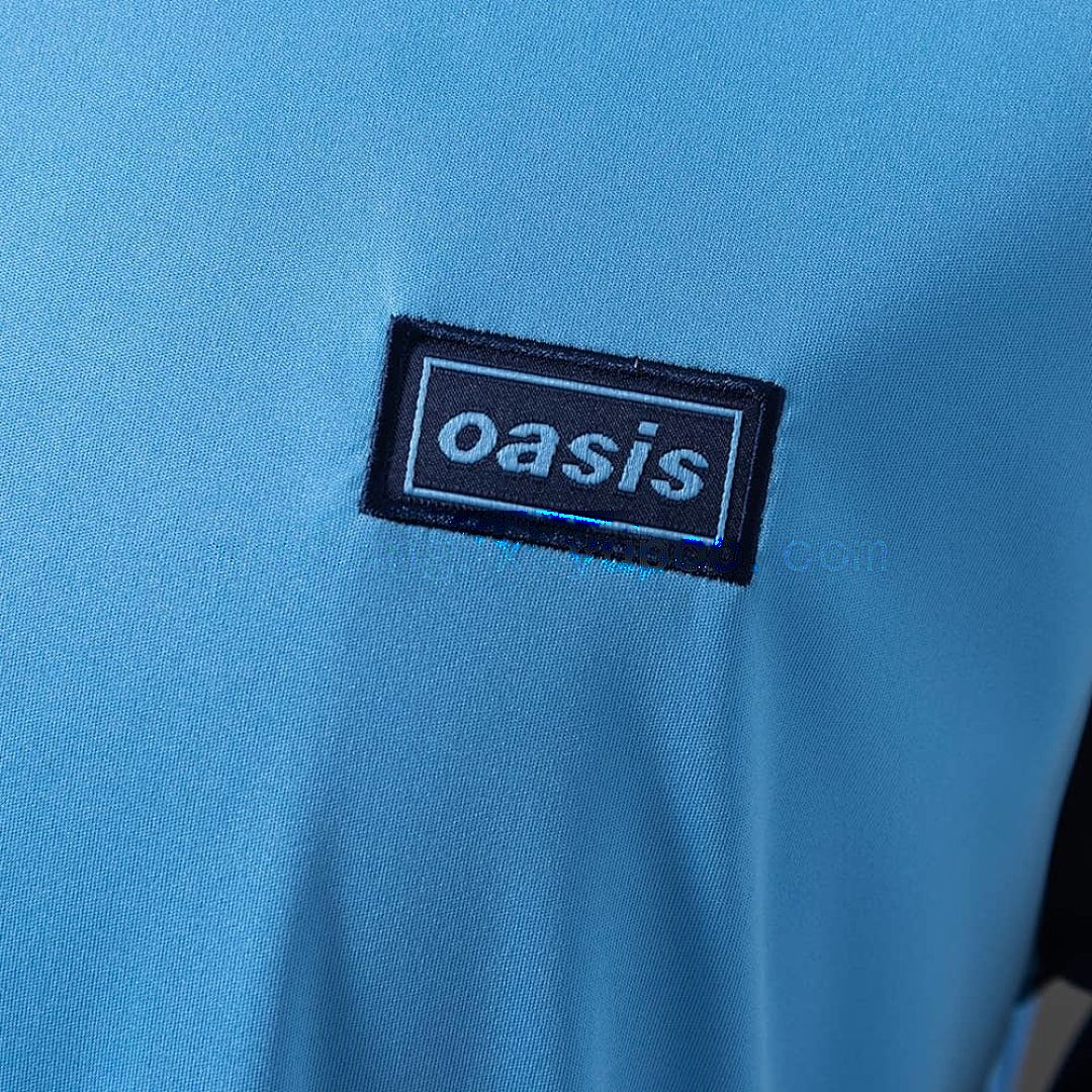 Oasis Live '25 Originals 3-Stripes Football Shirt Blue S-4XL 4
