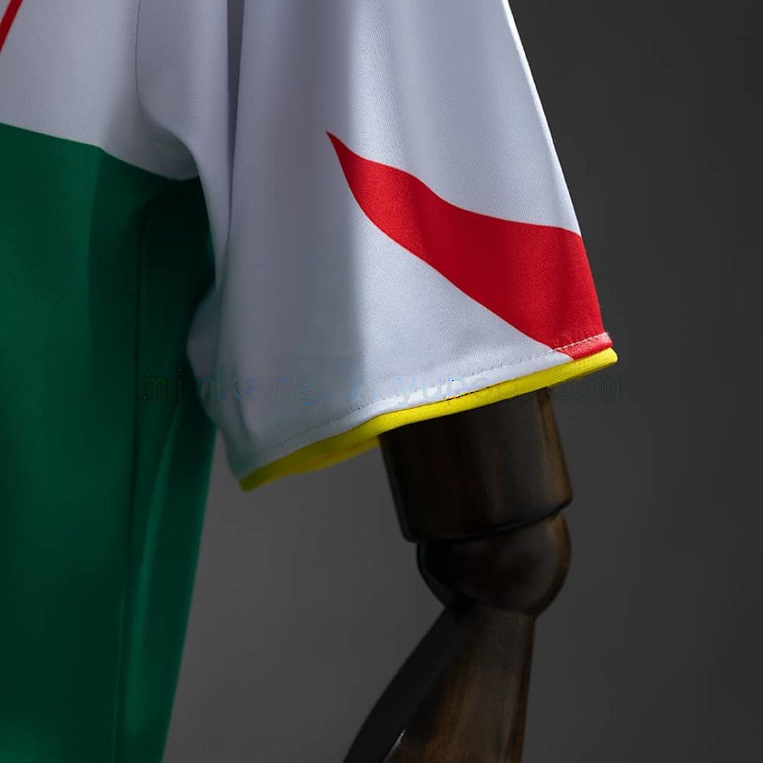 2025 T90 Series - White with Green Trim Jerseys S-4XL 3