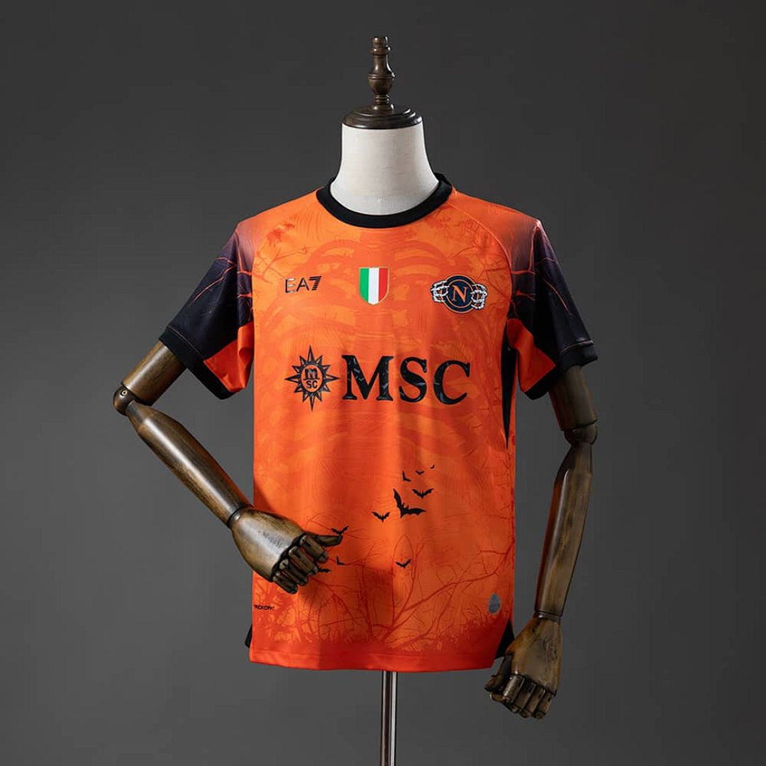 Napoli 25_26 Halloween - Orange Jersey S-4XL