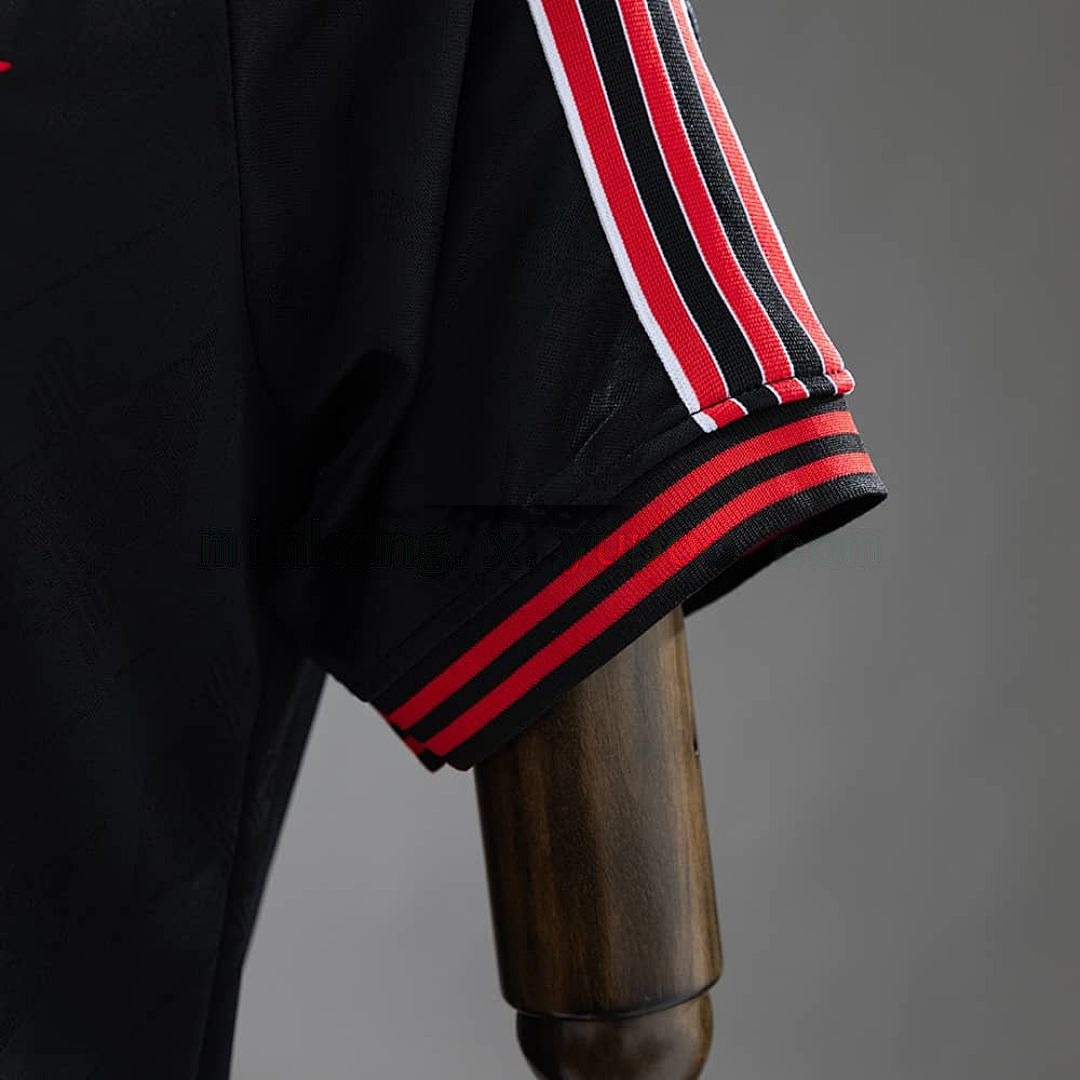 Flamengo 25_26 Lifestyler Retro - Black Jersey S-4XL 2