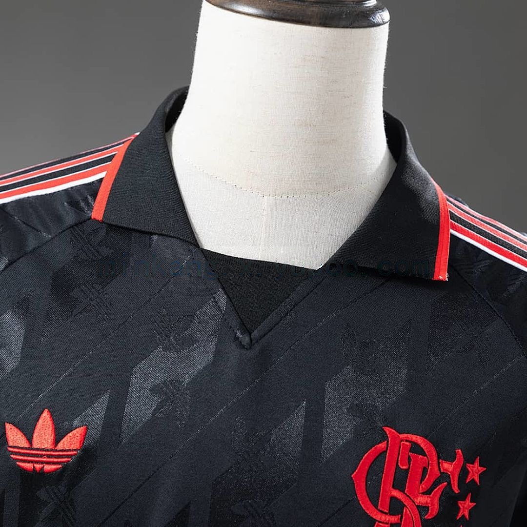 Flamengo 25_26 Lifestyler Retro - Black Jersey S-4XL 5