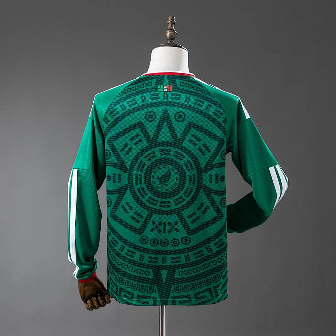 Mexico 2026 domicile manche longue maillot S-4XL 2