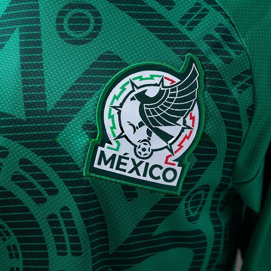 Mexico 2026 domicile manche longue maillot S-4XL 6