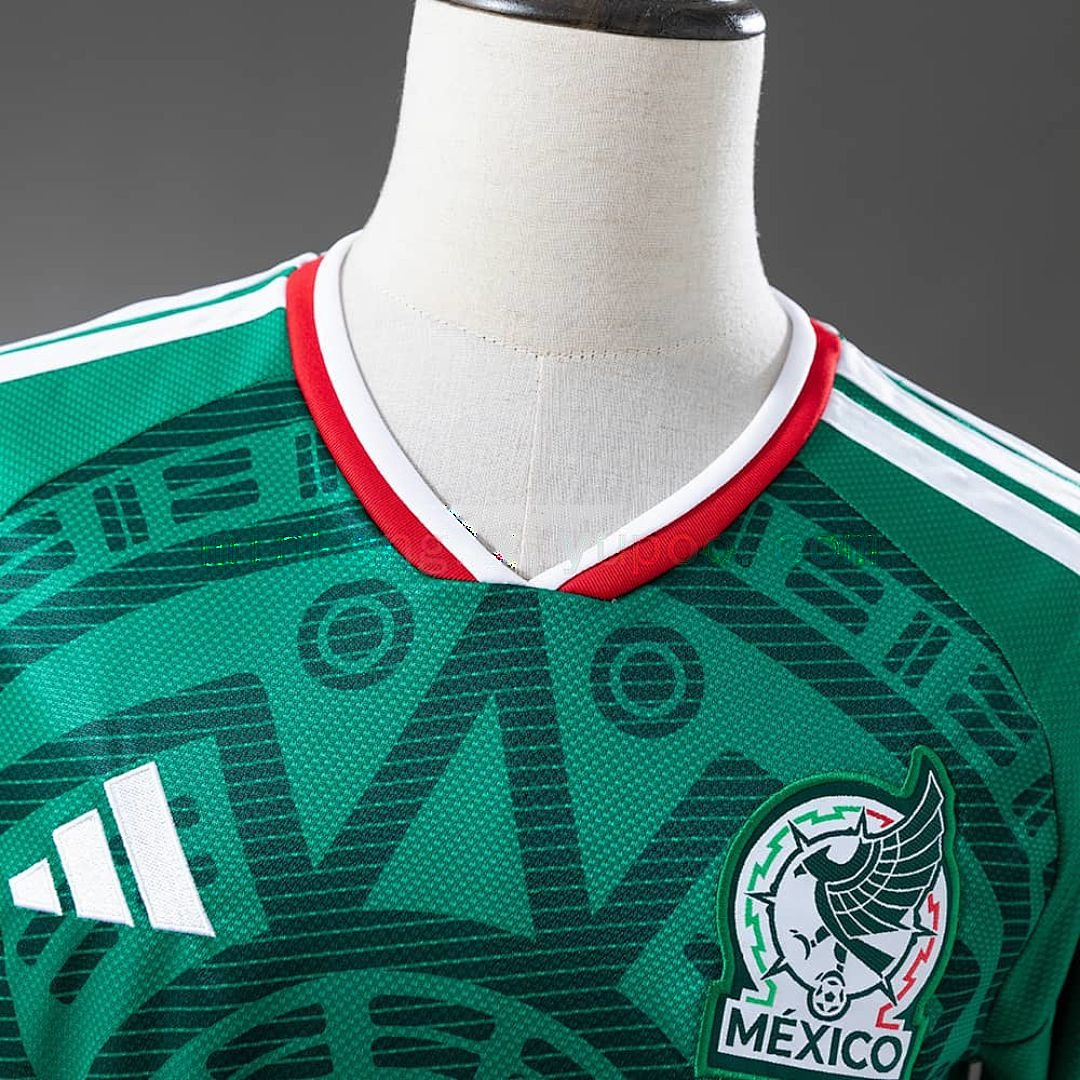 Mexico 2026 domicile manche longue maillot S-4XL 7