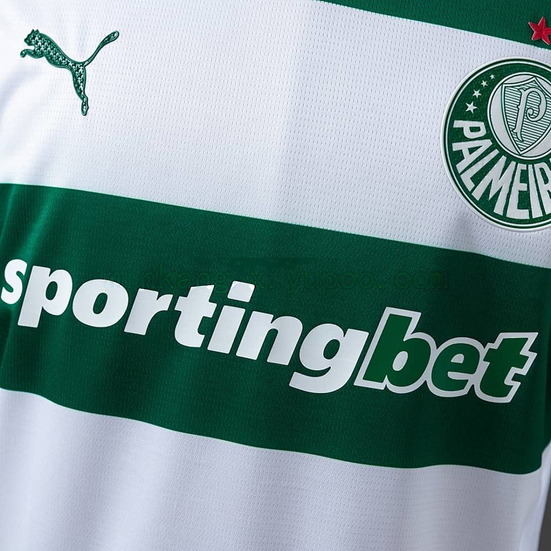 Palmeiras 25_26 Special Edition - White and Green Striped Jersey S-4XL 7