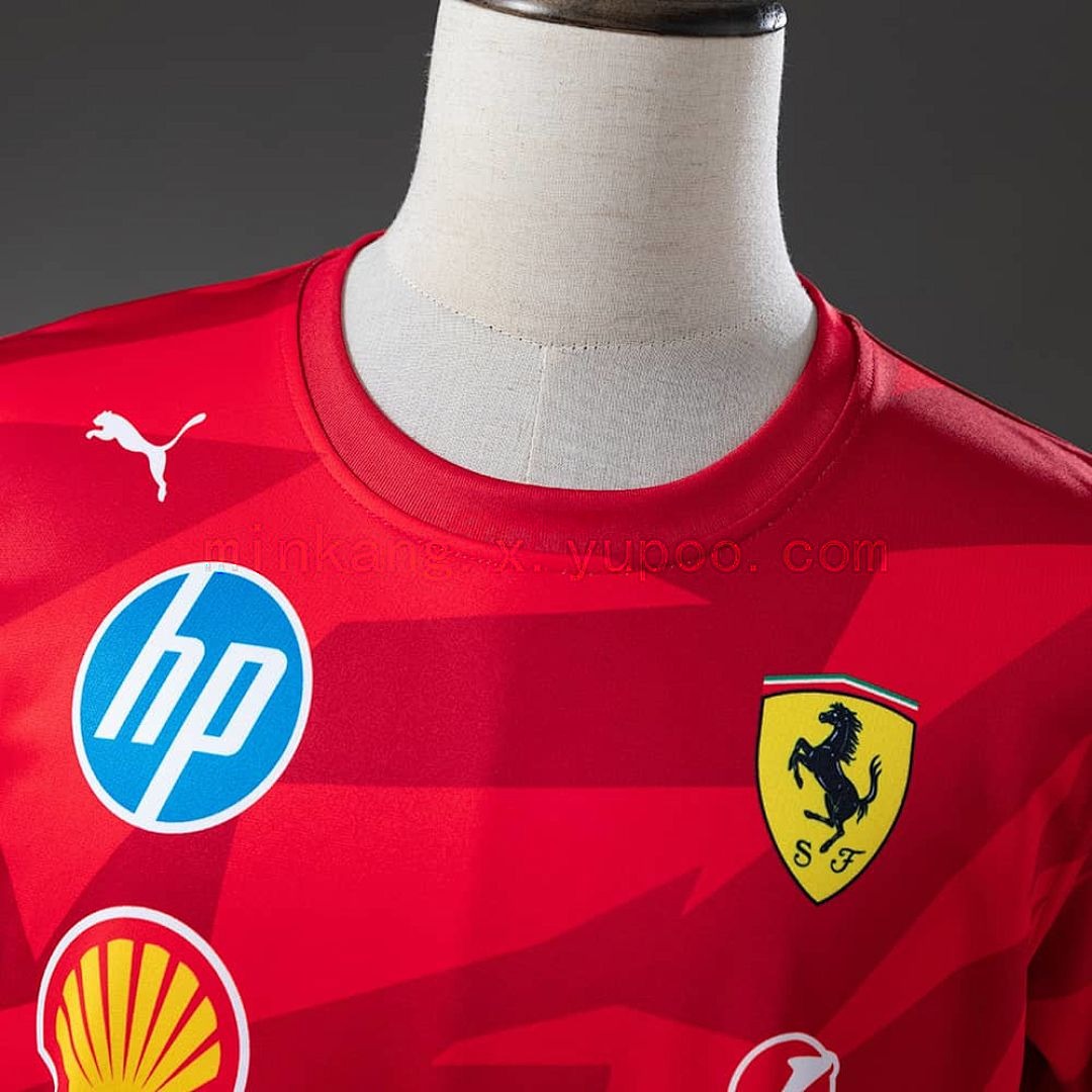 2025 F1 Ferrari T-shirt, Red S-5XL 8