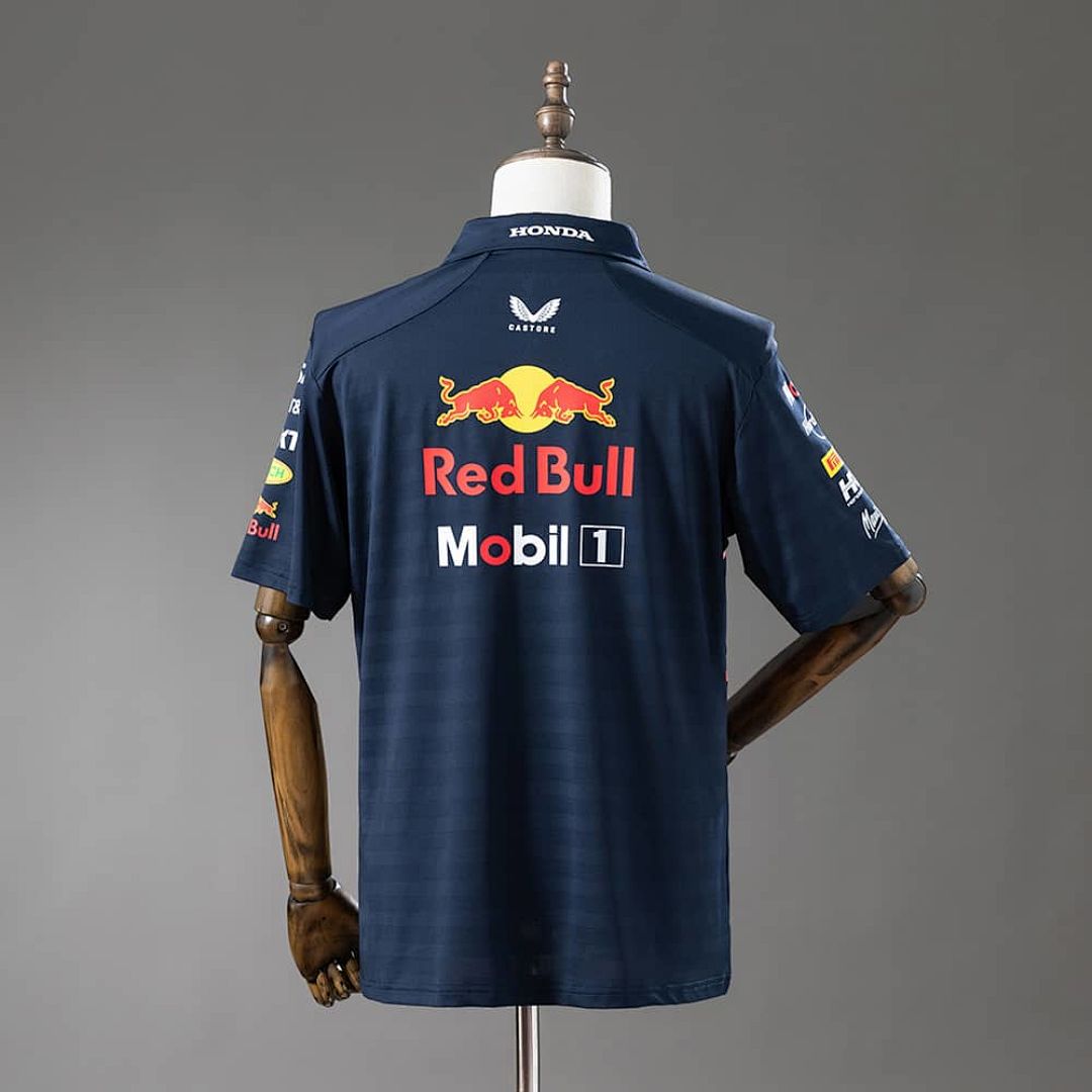 2025 F1 Red Bull Racing POLO Navy Blue S-3XL 2