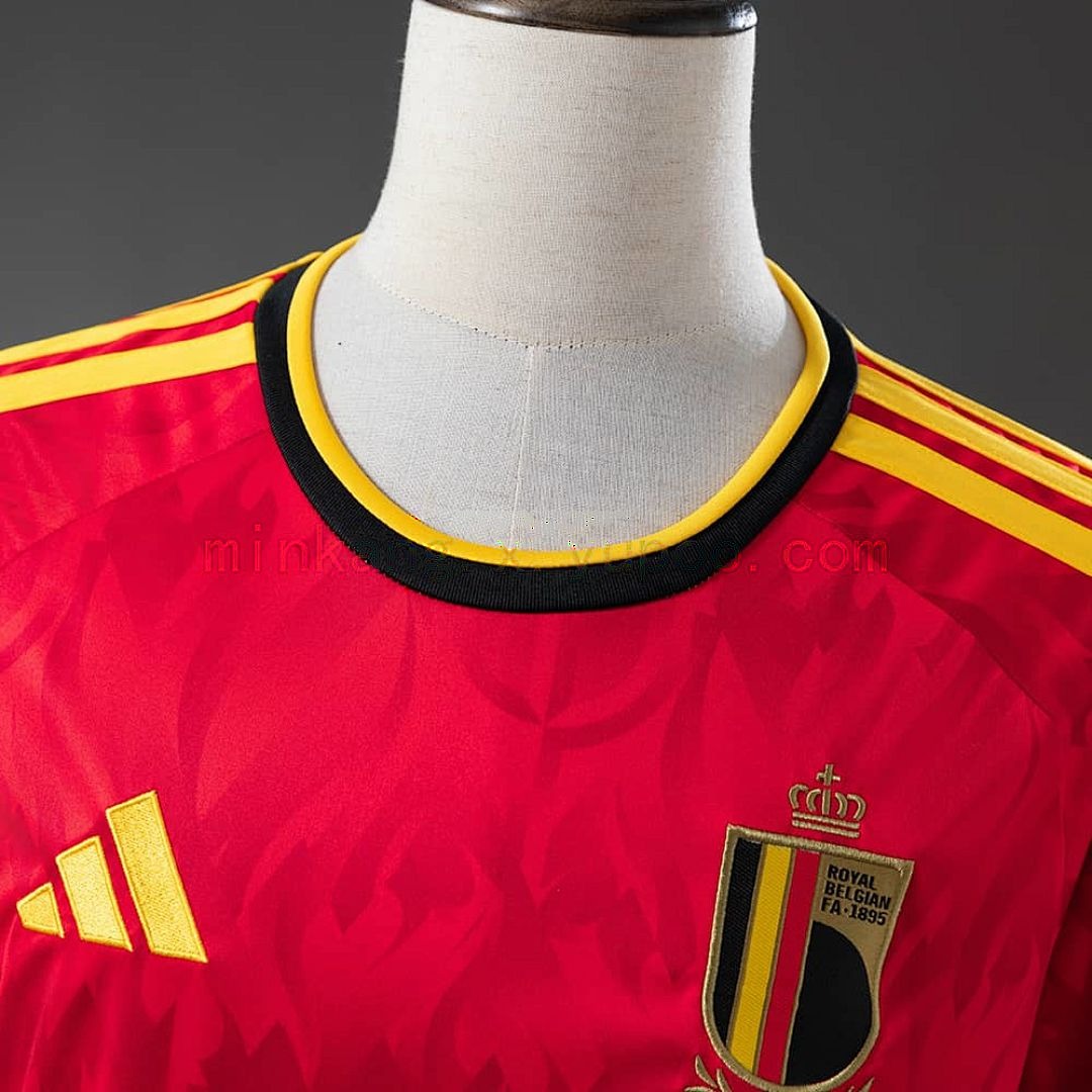 Belgium 2026 Home Long-Sleeve Jersey S-4XL 8