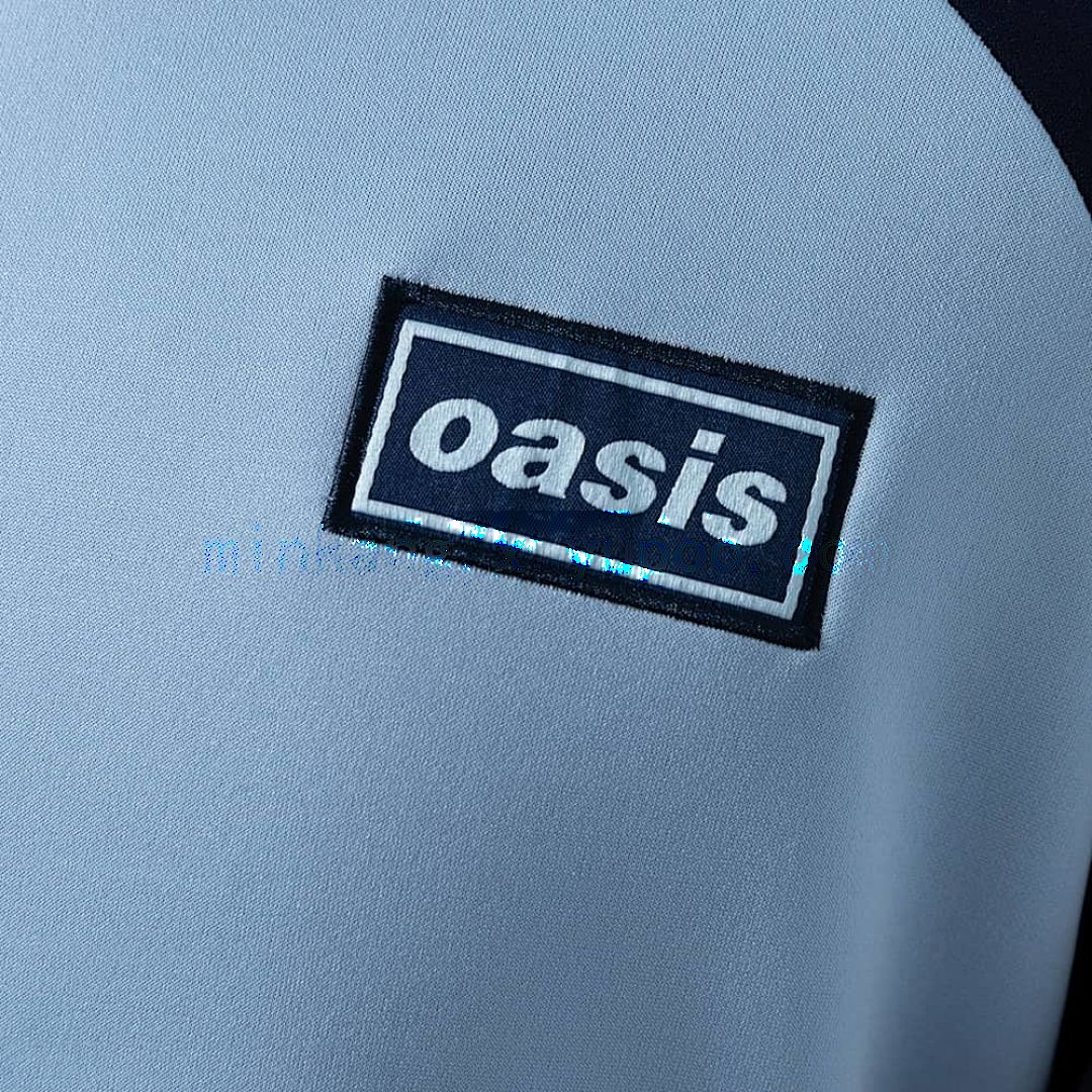 Oasis Tour Three-Striped Long-Sleeve T-Shirt - Sky Blue S-XXL 5