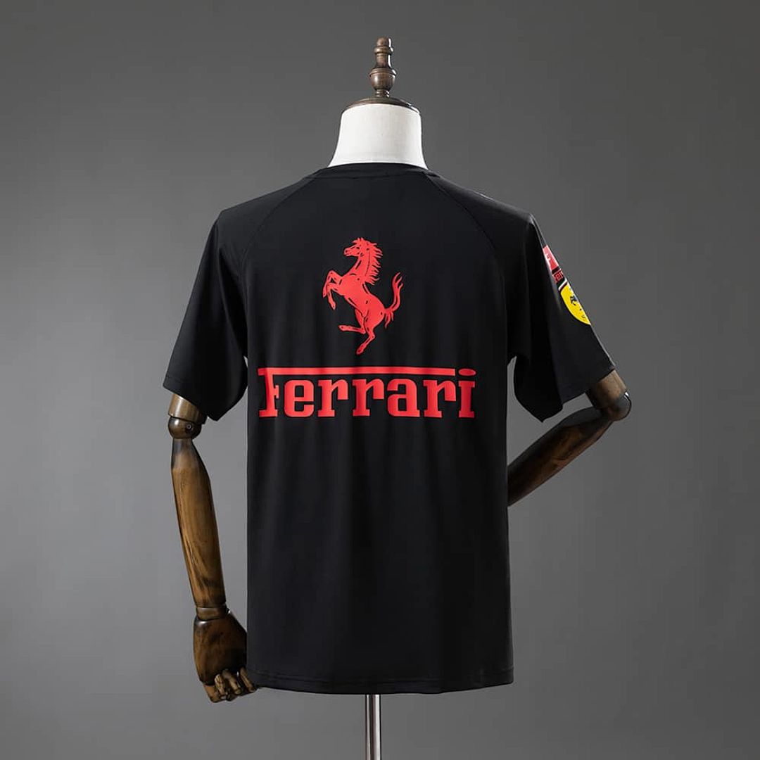 Scuderia Ferrari F1 2025 Black T-shirt S-3XL 2