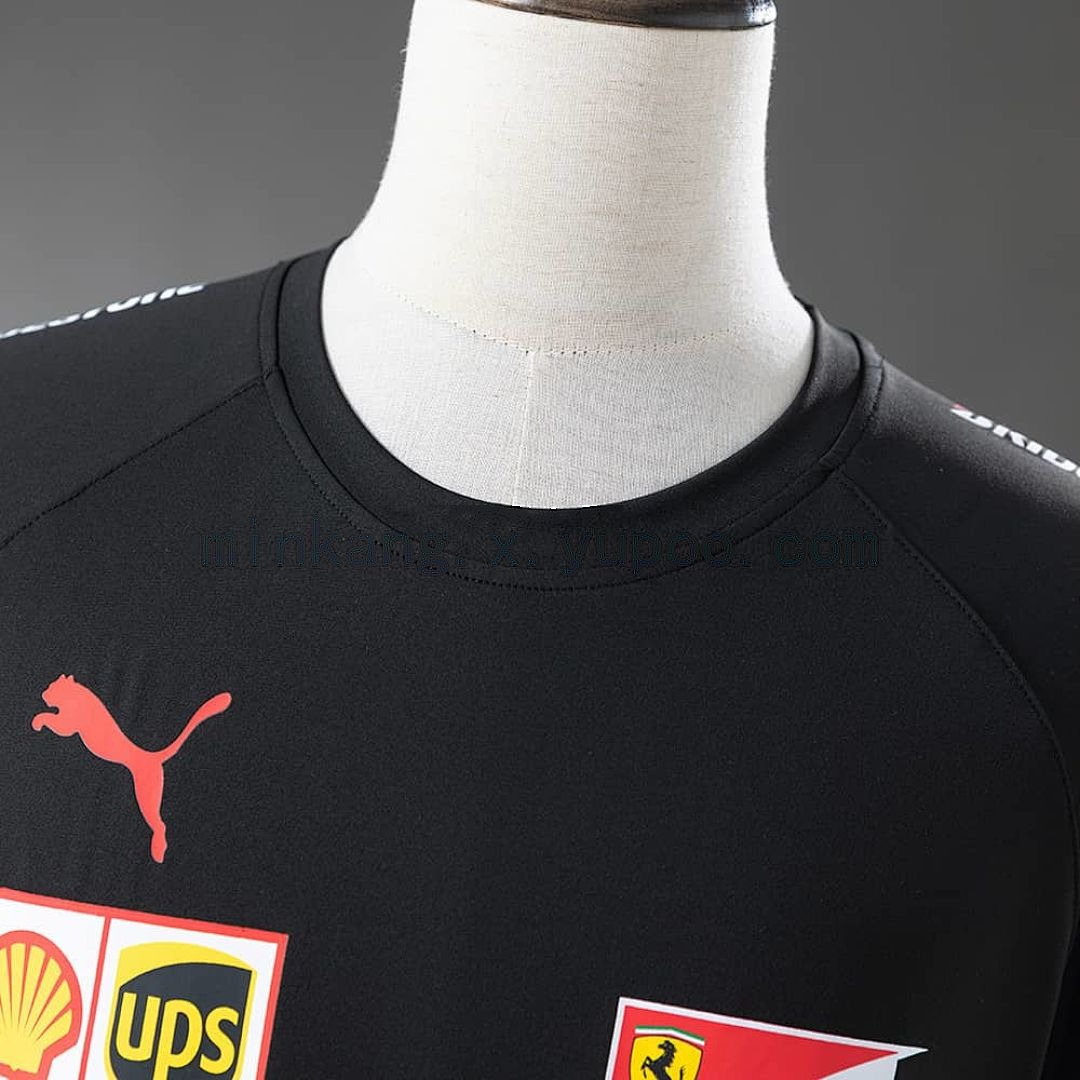 Scuderia Ferrari F1 2025 Black T-shirt S-3XL 8