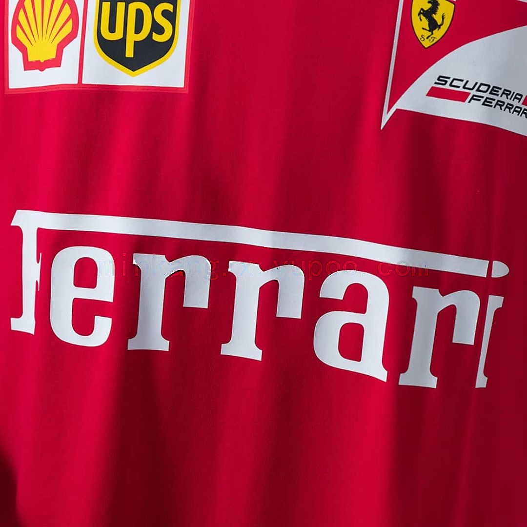 Scuderia Ferrari F1 2025 Red T-shirt S-3XL 7