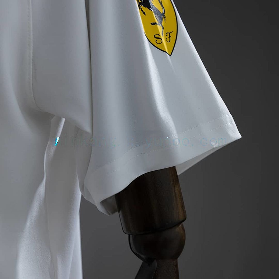Scuderia Ferrari F1 2025 White Polo S-3XL 4