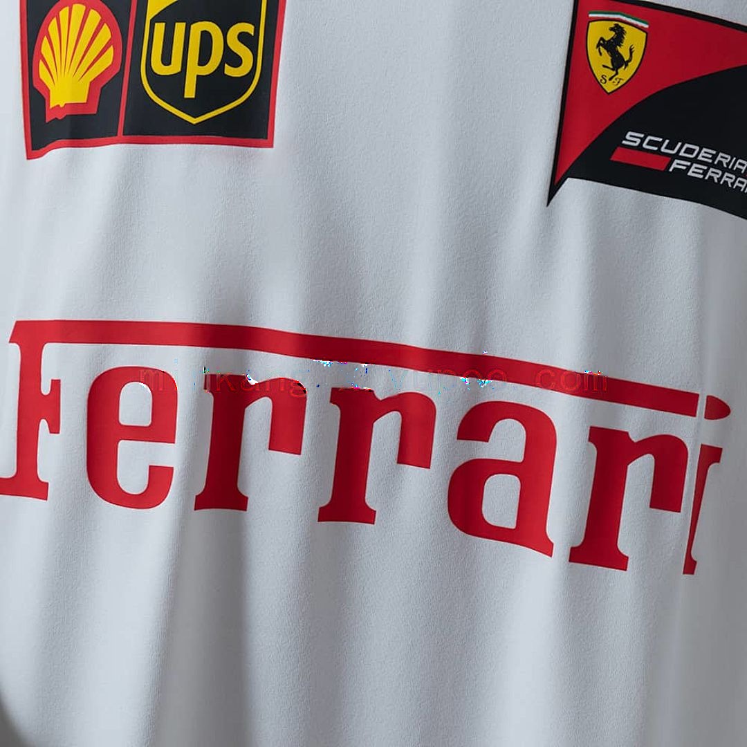 Scuderia Ferrari F1 2025 White T-shirt S-3XL 7