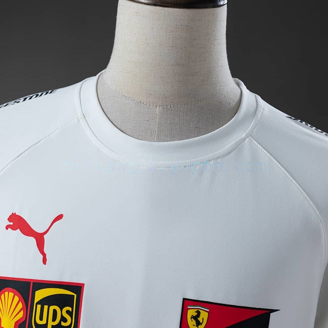 Scuderia Ferrari F1 2025 White T-shirt S-3XL 8