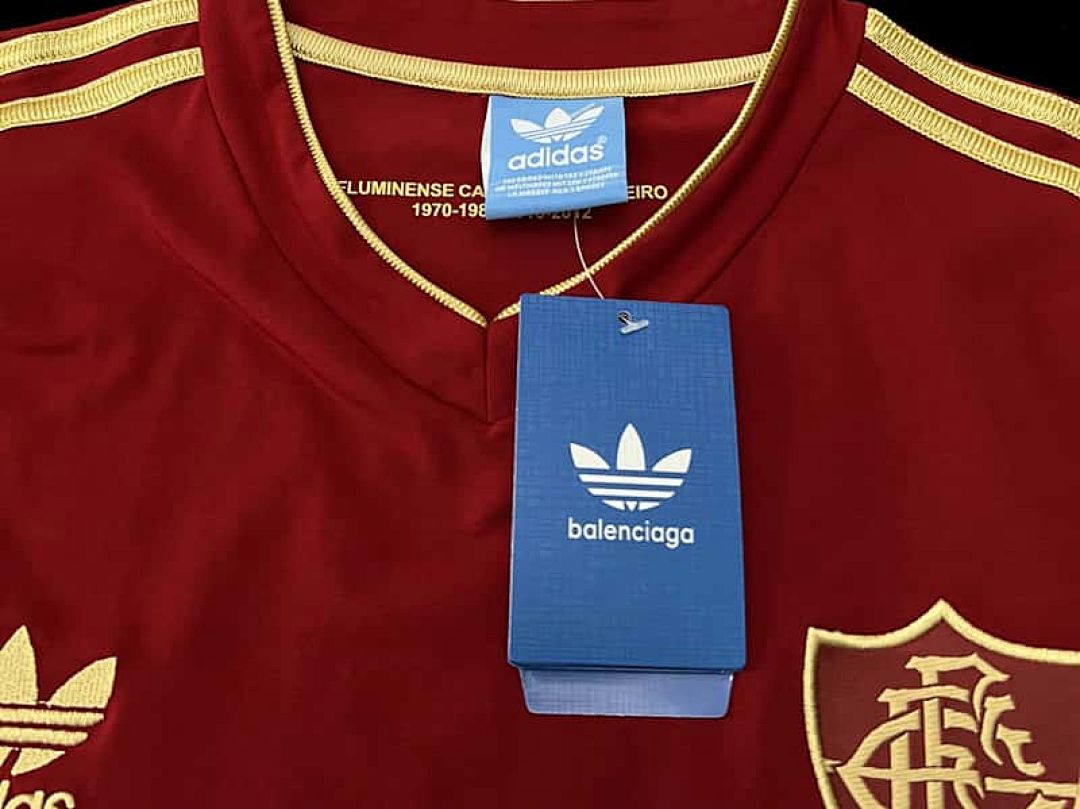 15-16 Retro Fluminense Red S-XXL Cheap Football Kit 4