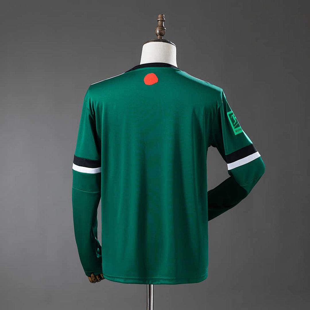 Schalke 04 25_26 Commemorative Edition - Green Long-Sleeve Jersey S-XXL 2