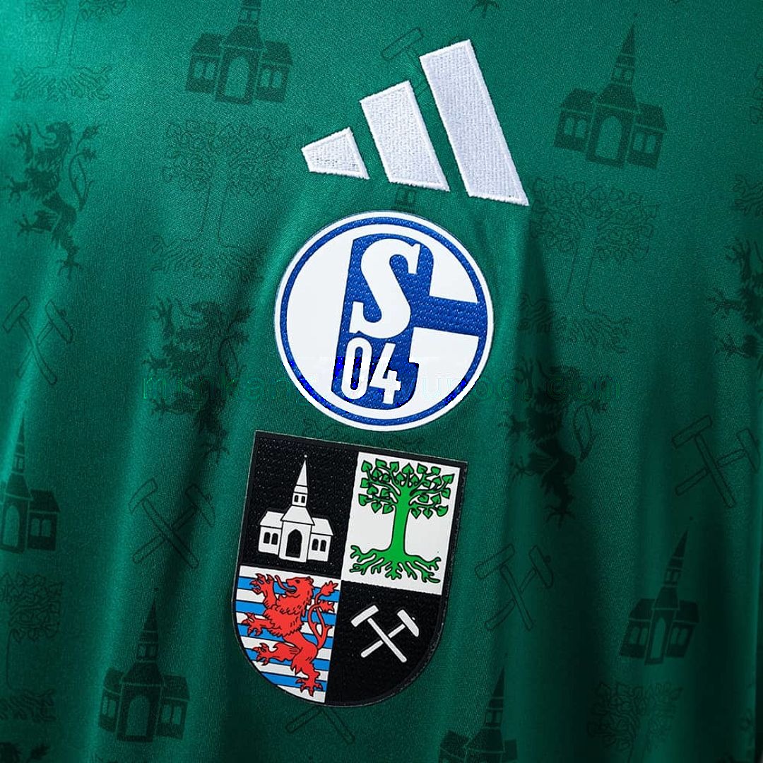 Schalke 04 25_26 Commemorative Edition - Green Long-Sleeve Jersey S-XXL 6