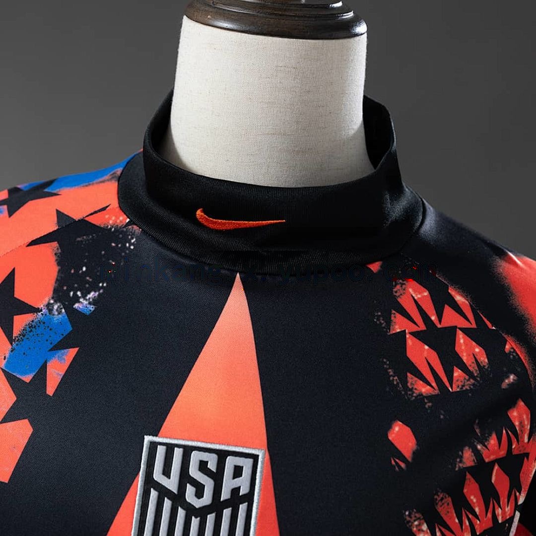 USA 2026 gardien de but manche longue maillot S-XXL 7