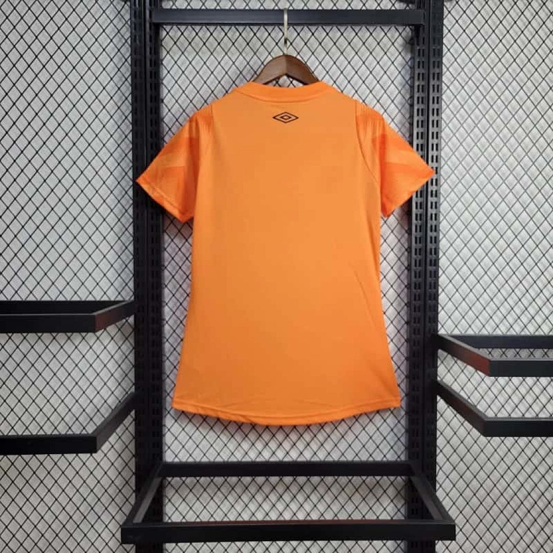 24-25 Fluminense Training Women Kit Orange Lady Shirt 2