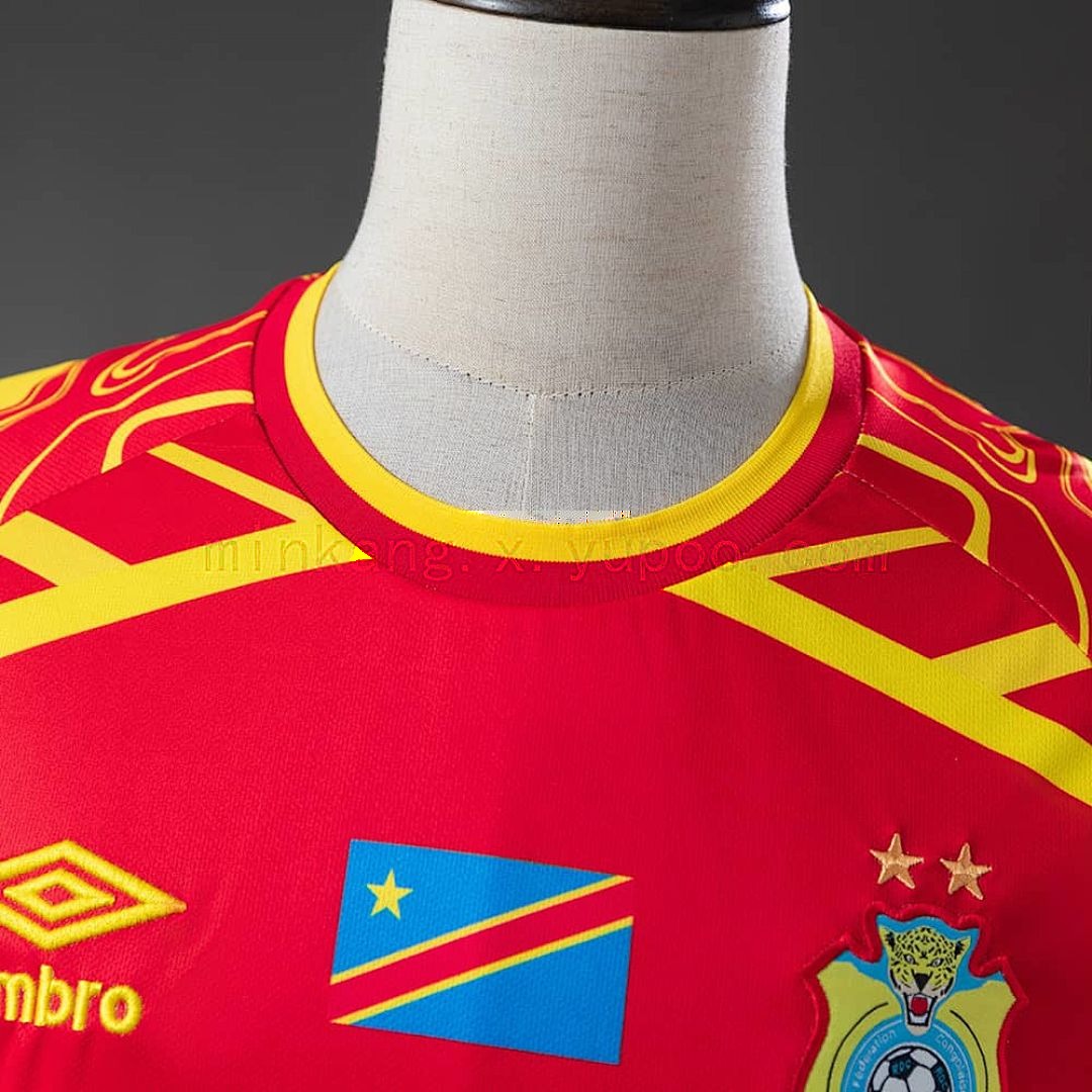 Congo 2026 Red Jersey S-4XL 8