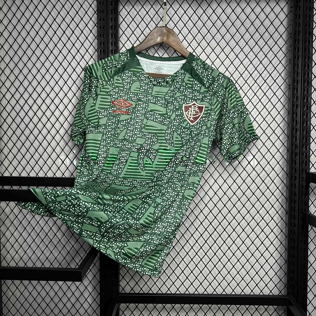 24-25 Fluminense entraînement vert kit football uniforme 2