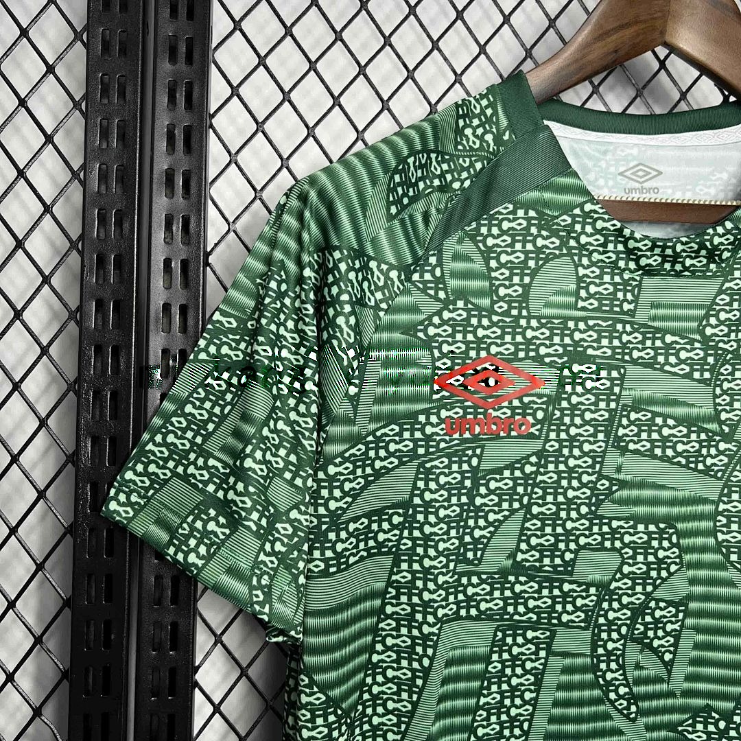 24-25 Fluminense entraînement vert kit football uniforme 4