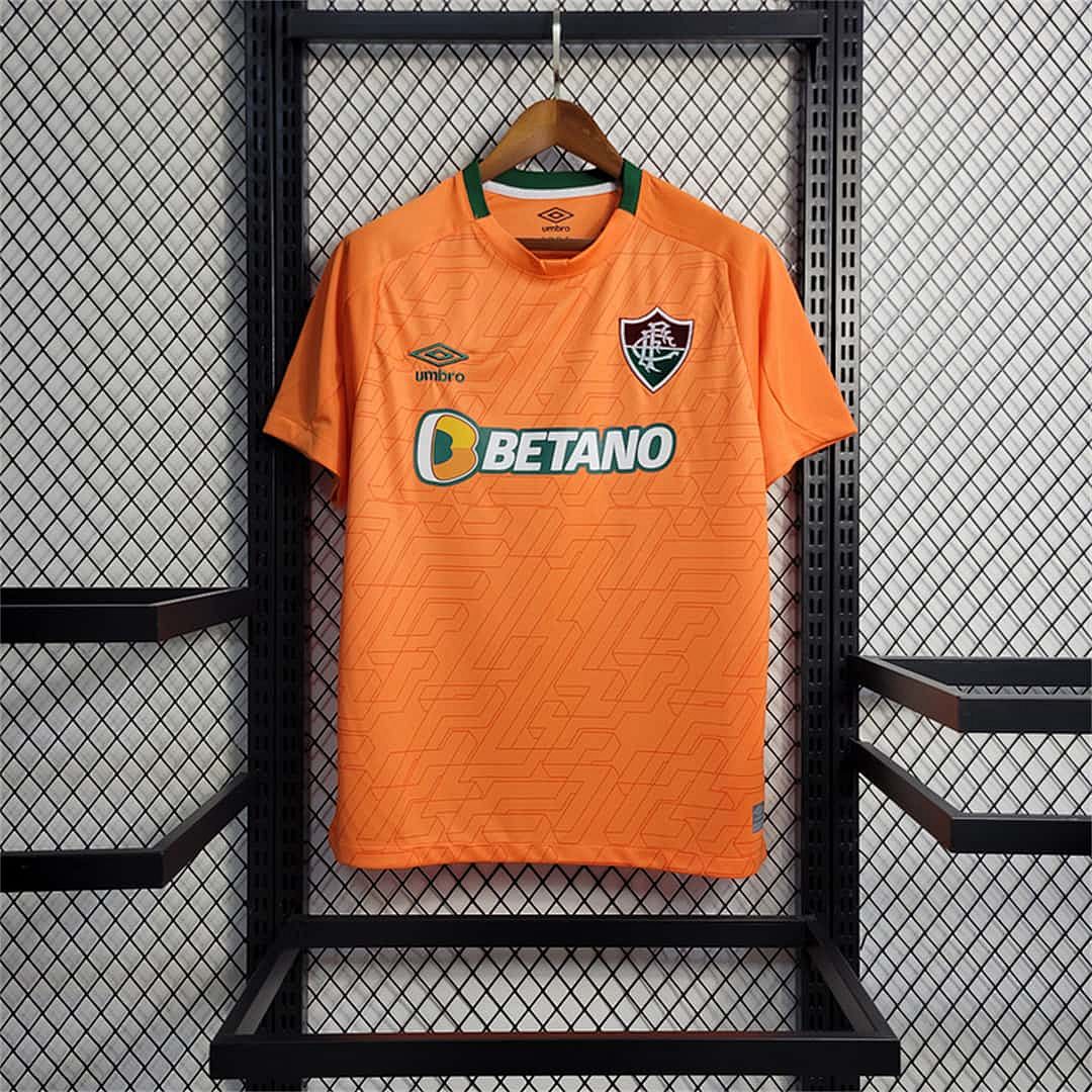 22-23 Fluminense orange goalkeeper