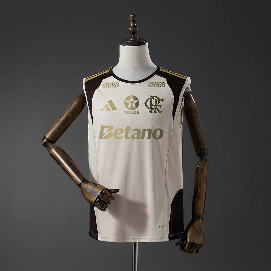Flamengo 26_27 All sponsors Training - Apricot Vest Jersey S-4XL