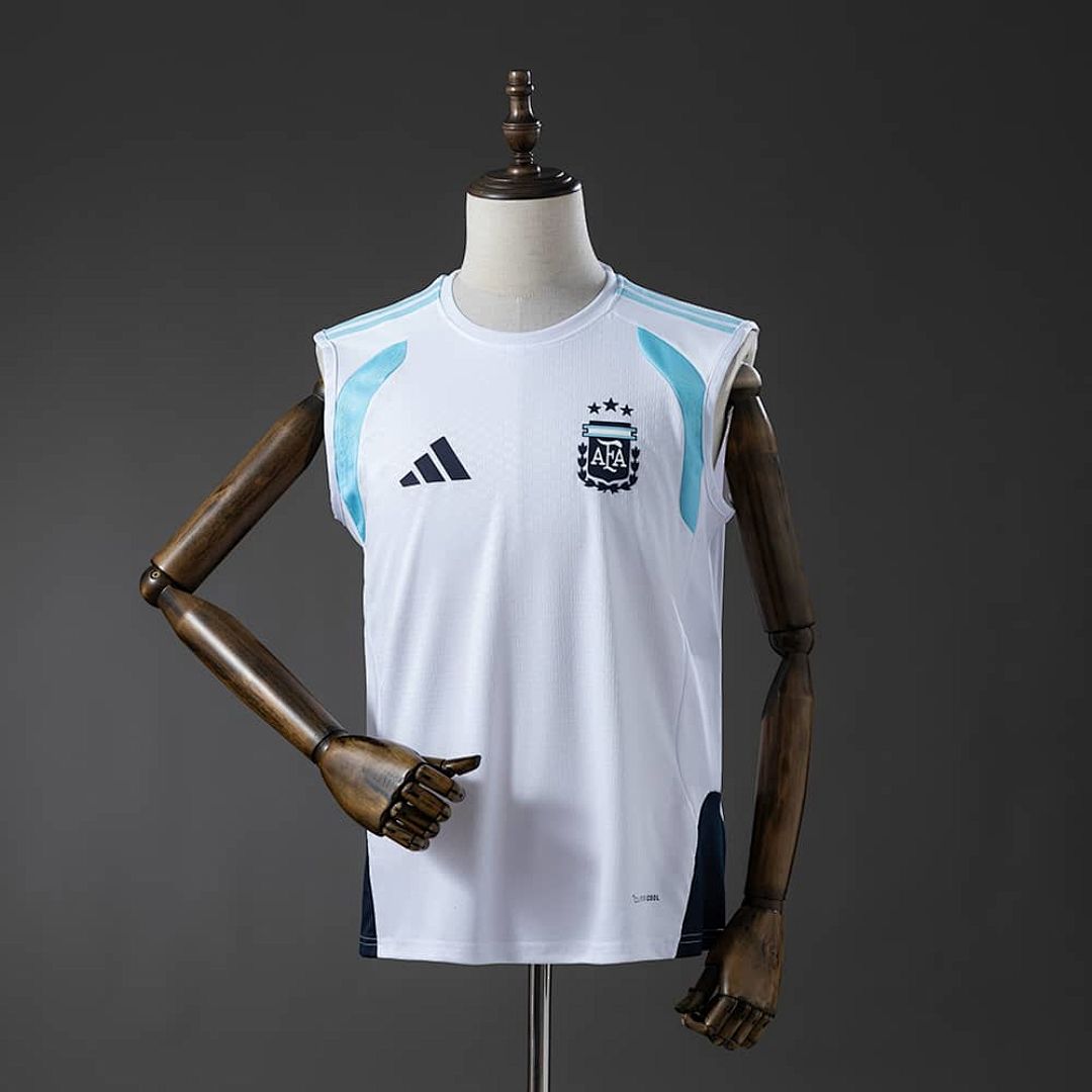 Argentina 26_27 Training Vest - White Jersey S-XXL