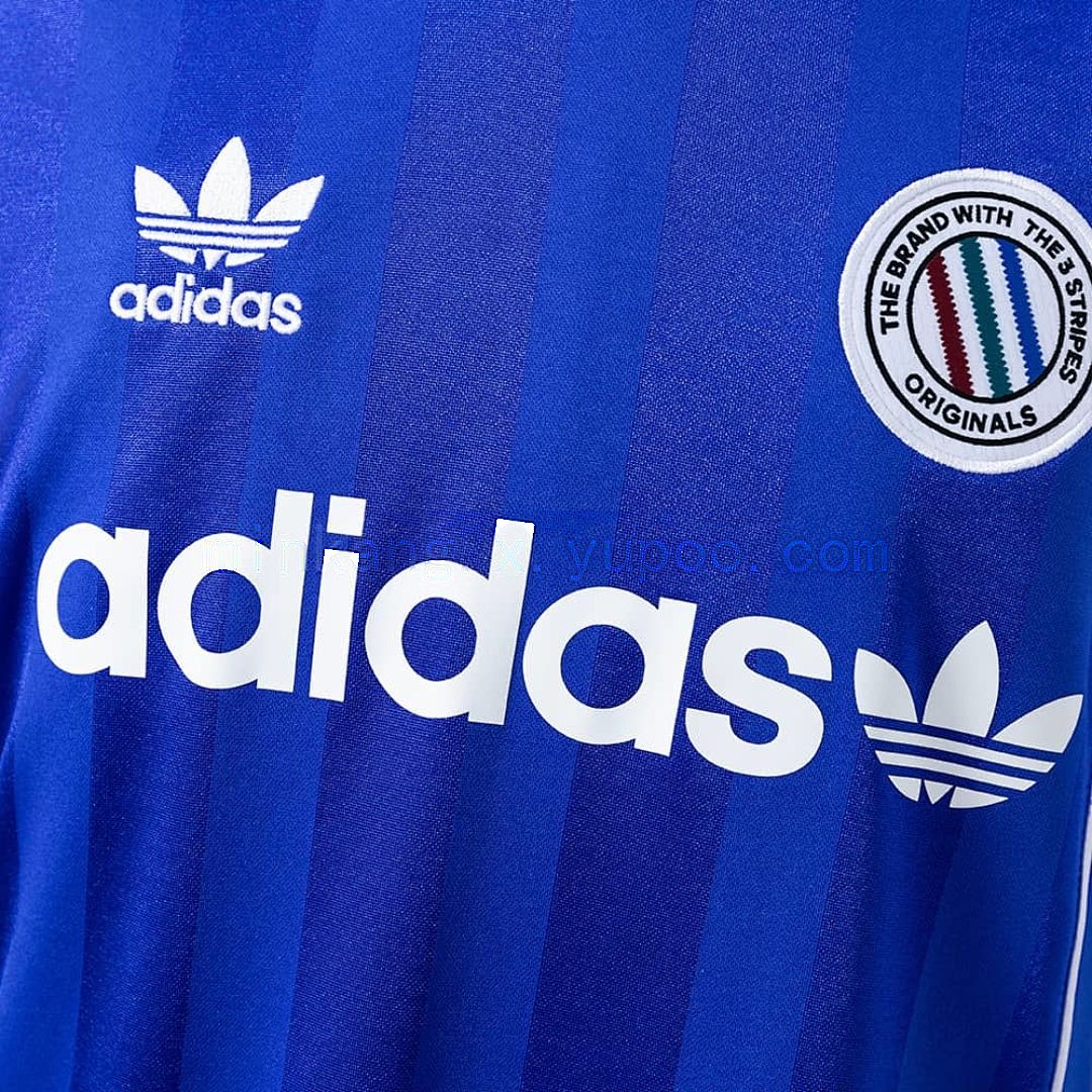 Originals Classic Three Stripes - Blue Jersey S-XXL 6