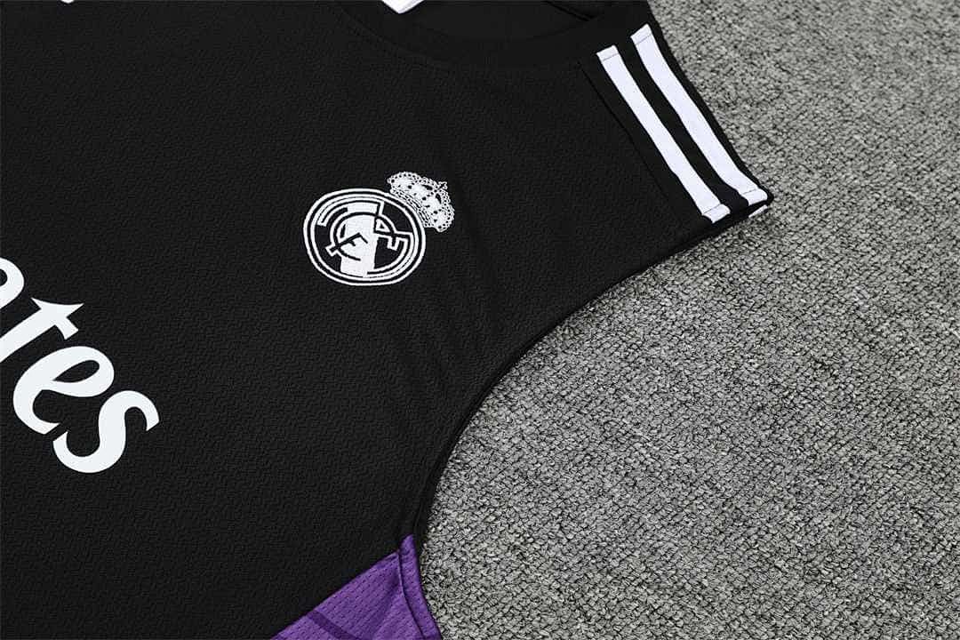 22-23 Real Madrid training suit kit Black 13