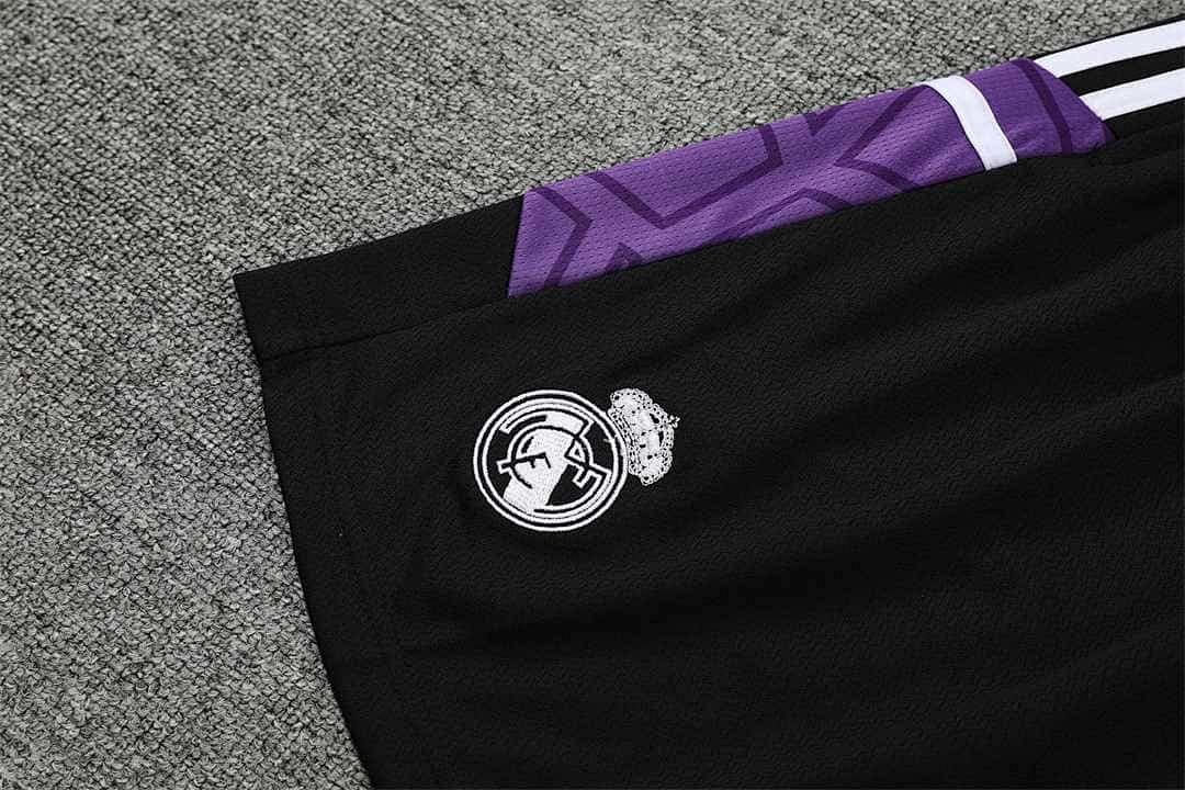 22-23 Real Madrid training suit kit Black 17