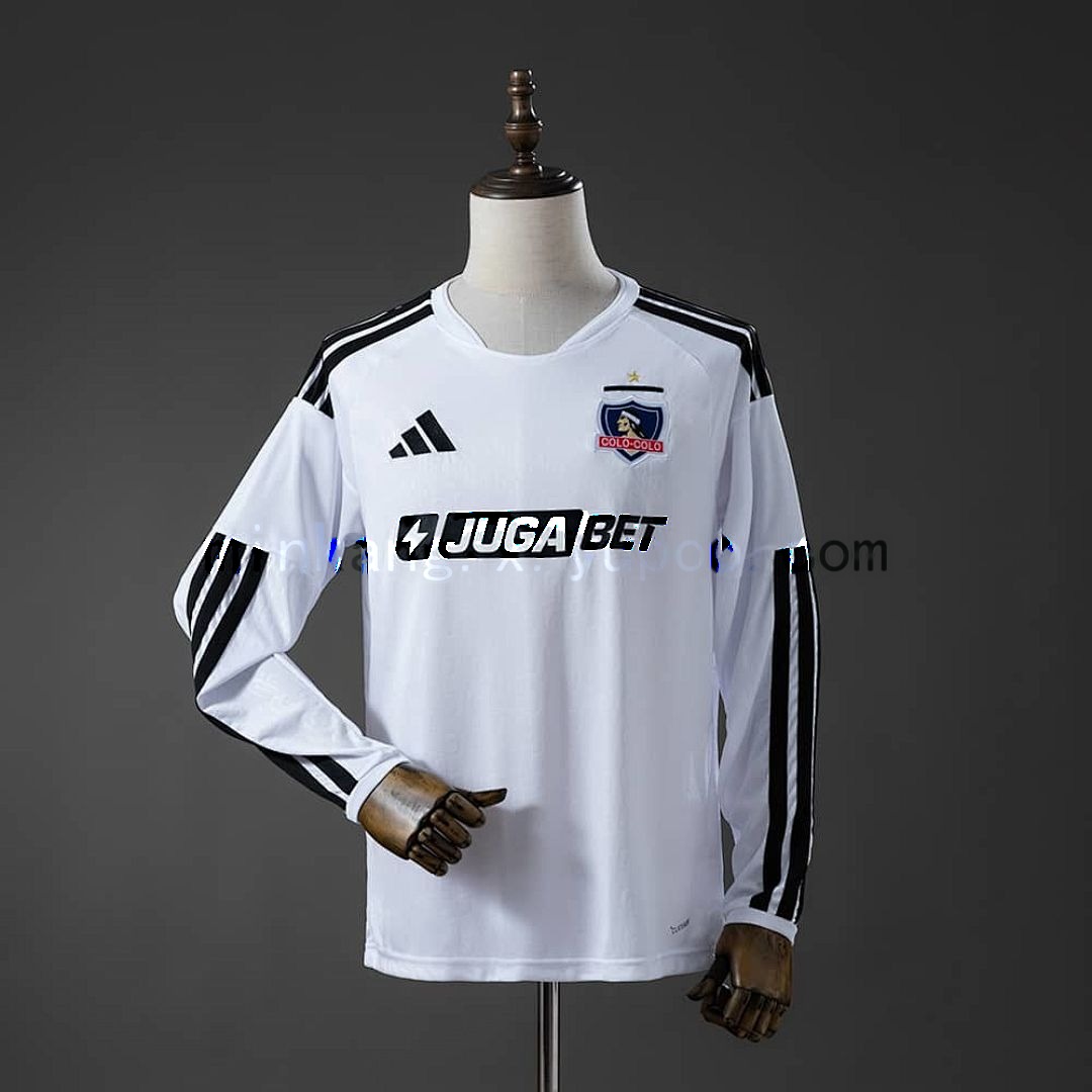 Colo Colo 26_27 Home Long-Sleeve Jersey S-4XL