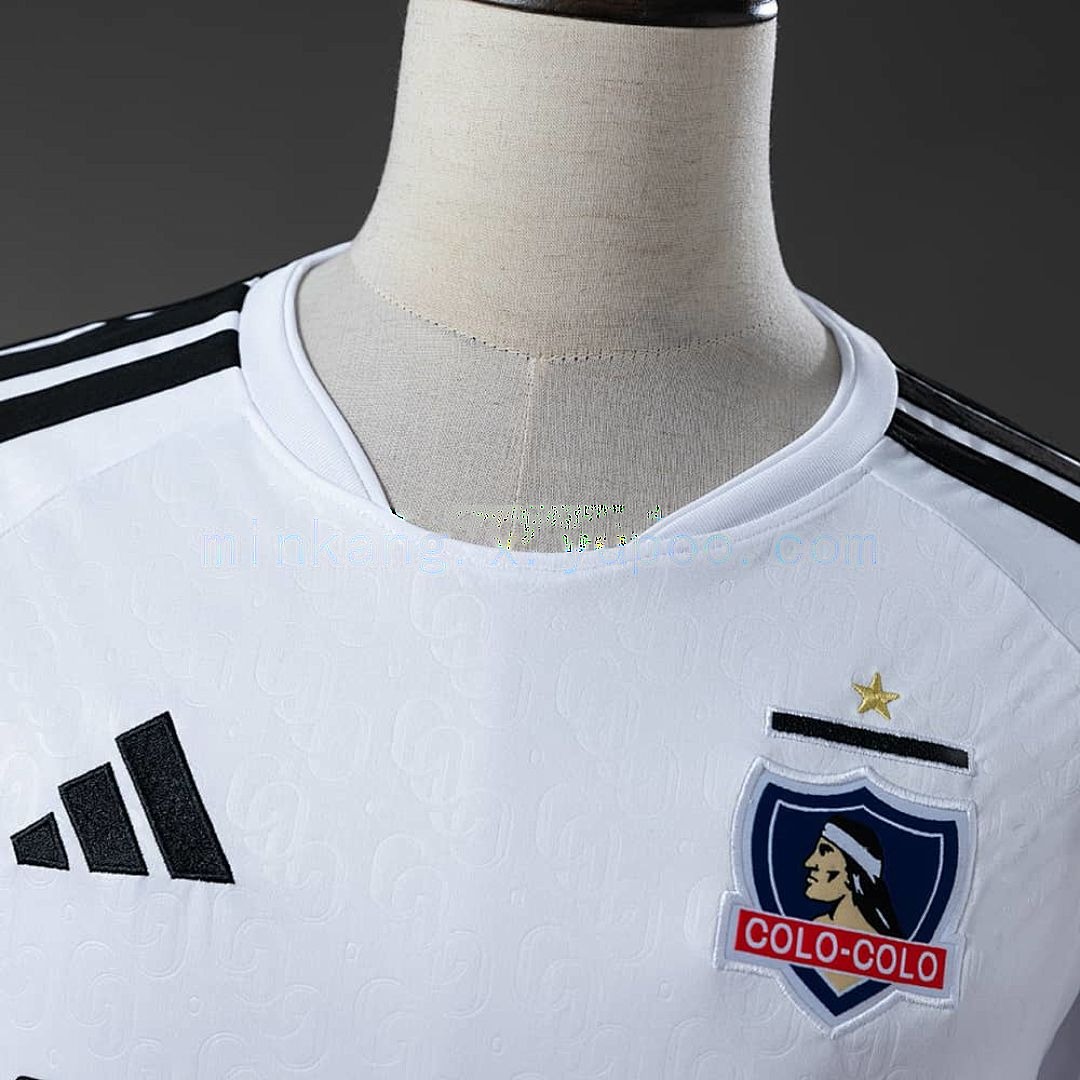 Colo Colo 26_27 Home Long-Sleeve Jersey S-4XL 8
