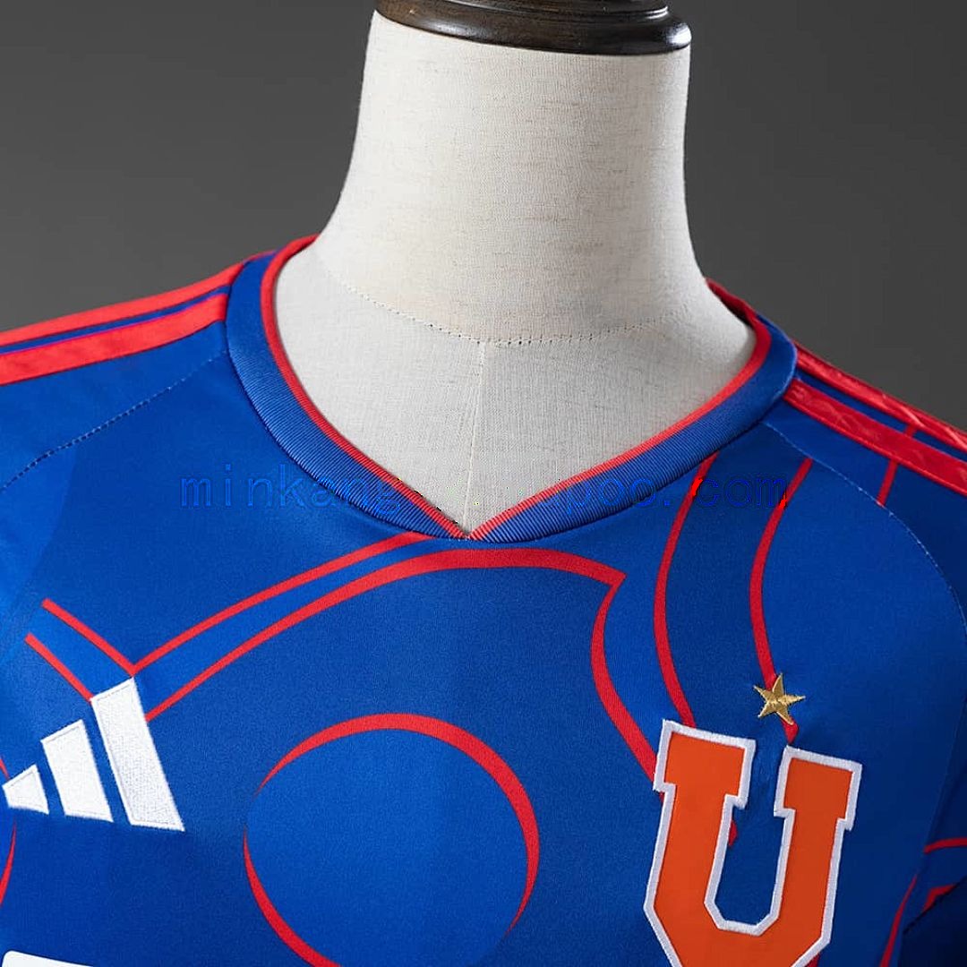 Universidad de Chile 26_27 Home Long-sleeved Jersey S-4XL 8