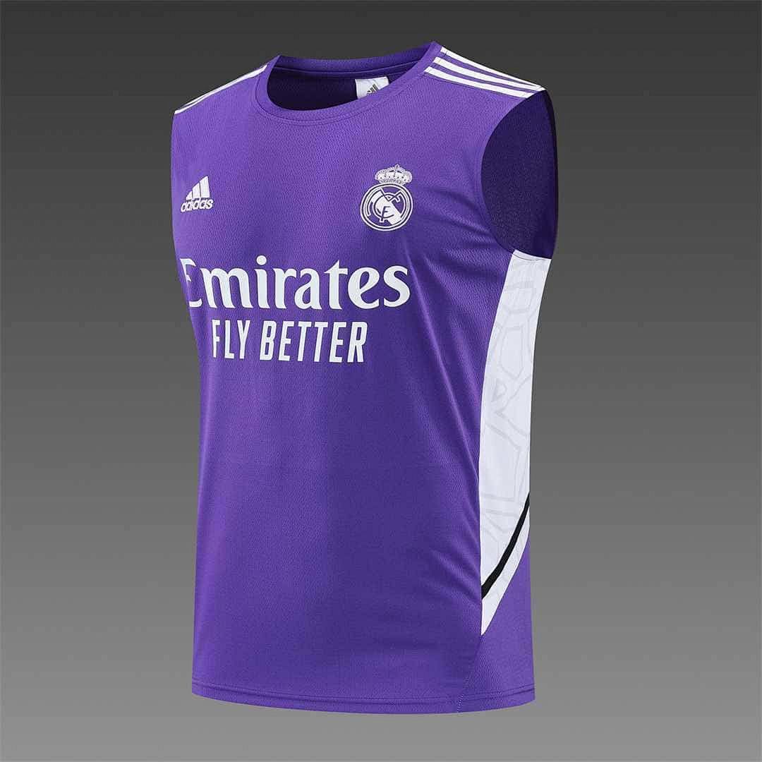 22-23 Real Madrid training suit kit Purple 15