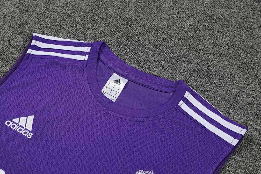 22-23 Real Madrid training suit kit Purple 3