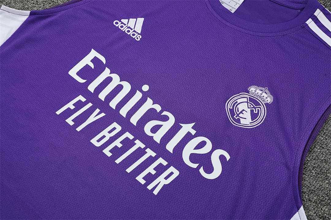 22-23 Real Madrid training suit kit Purple 4