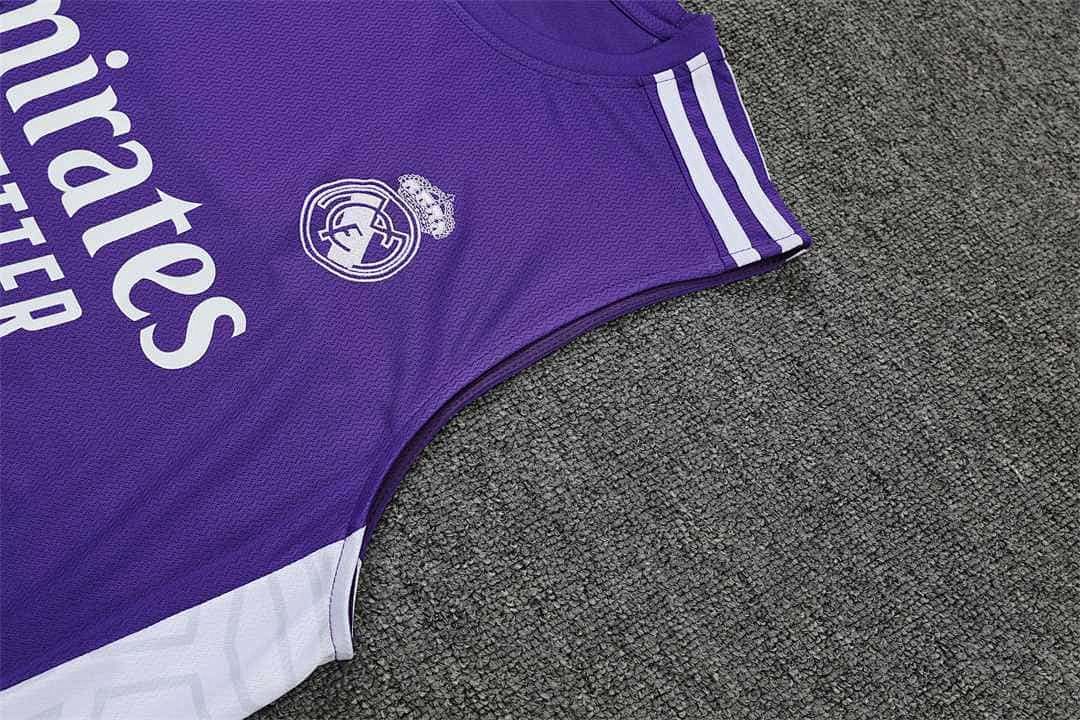 22-23 Real Madrid training suit kit Purple 5