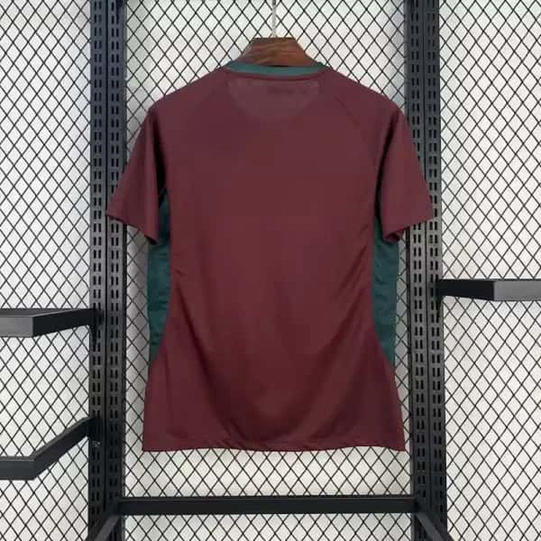 25-26 Fluminense Red Training Kit Soccer Jersey 2