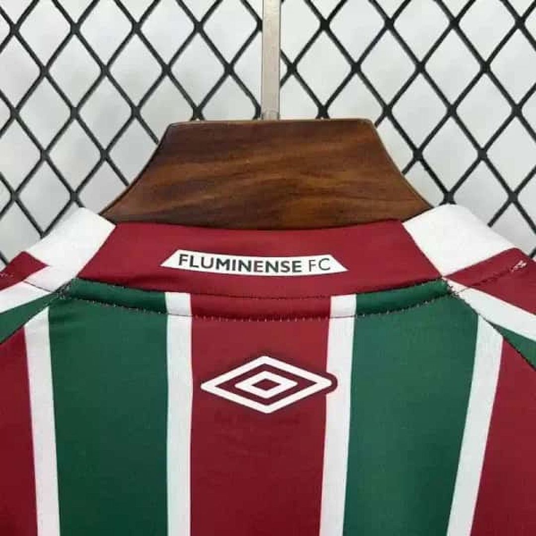 25-26 Fluminense local kit S-3XL manga larga fútbol camiseta 10