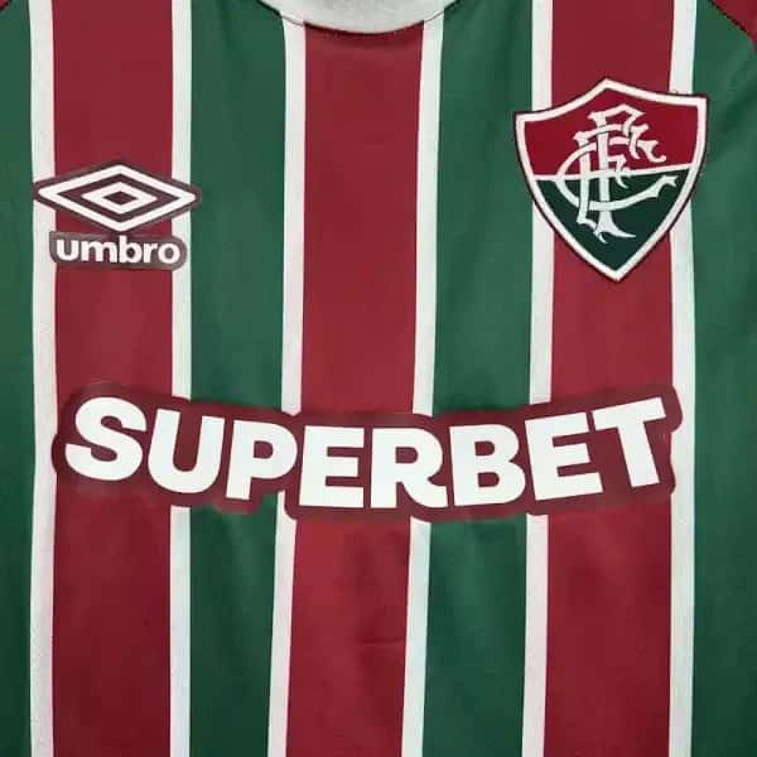 25-26 Fluminense local kit S-3XL manga larga fútbol camiseta 5