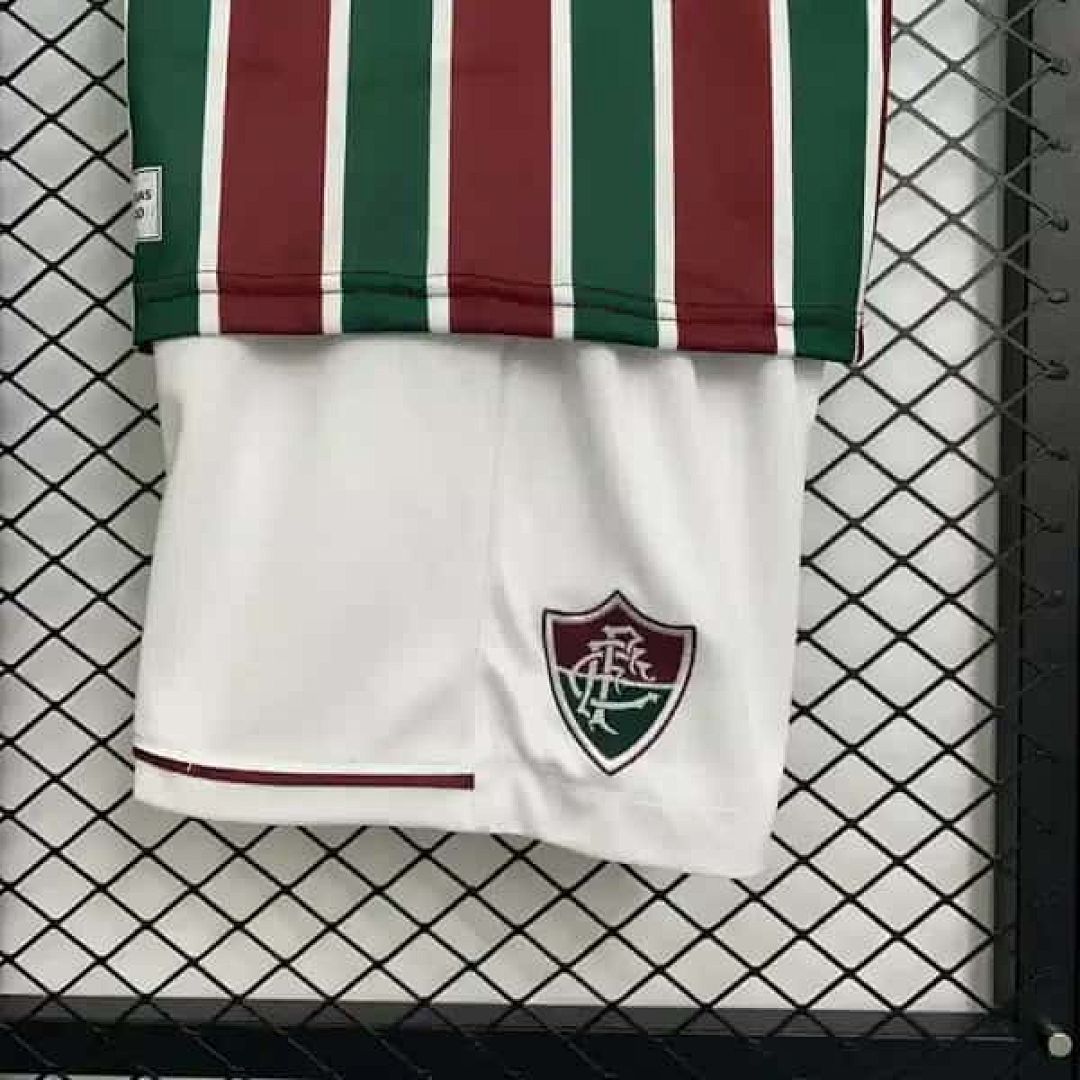 25-26 Fluminense Home Kid Kits Youth Apparels 3