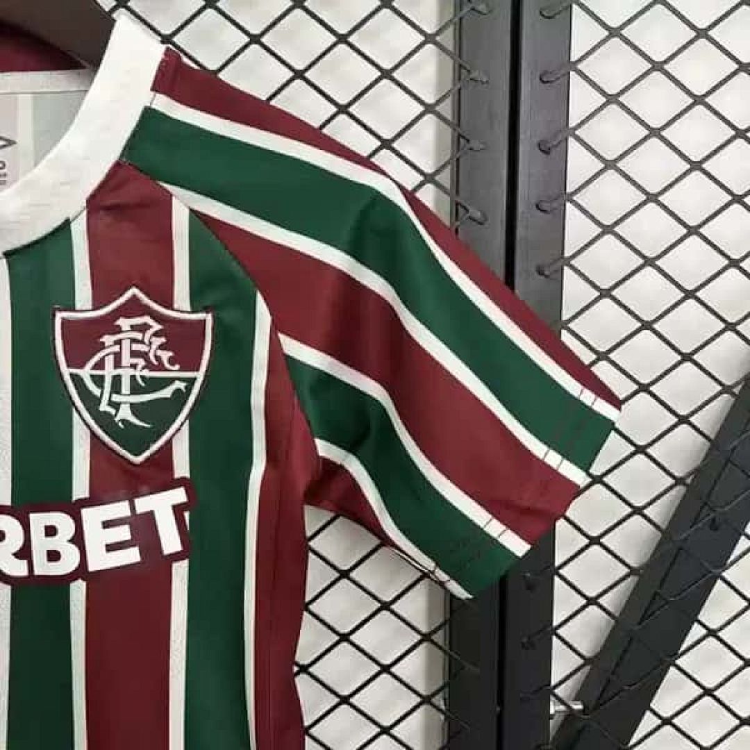 25-26 Fluminense Home Kid Kits Youth Apparels 7